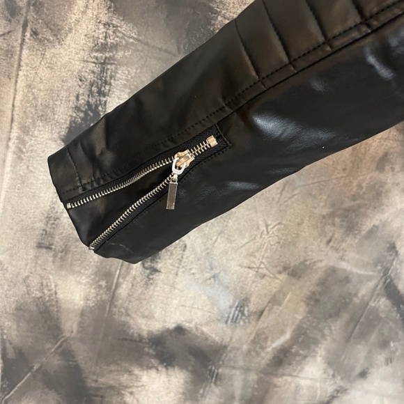 Two Feather Vegan Jacket, Cropped and Customizable - Picture 7 of 12